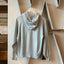 70’s Faded Light Blue Hoodie - Medium