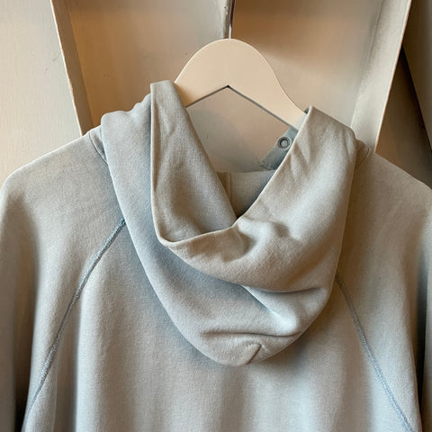 70’s Faded Light Blue Hoodie - Medium