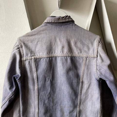 70’s Faded Selvedge Denim Jacket - Small