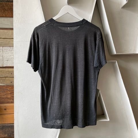 80’s Paper Thin Beer T-Shirt - Medium