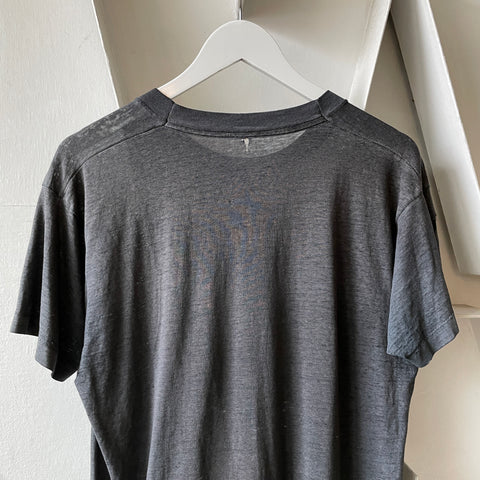 80’s Paper Thin Beer T-Shirt - Medium