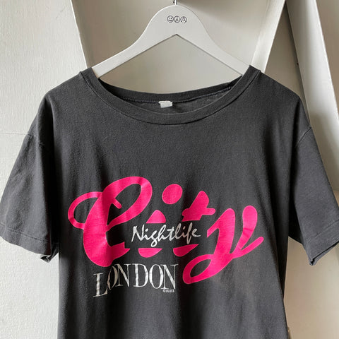 80’s London Night Life Tee - Medium