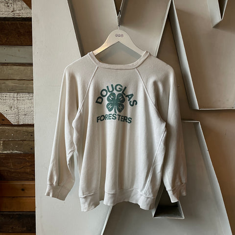 70’s Champion Douglas Foresters Raglan - Large