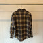 80's Wool Plaid Flannel Shirt - Large