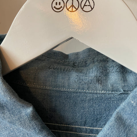 40's WWII Chambray Shirt - XL
