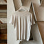 70's White Blank Tee - Large