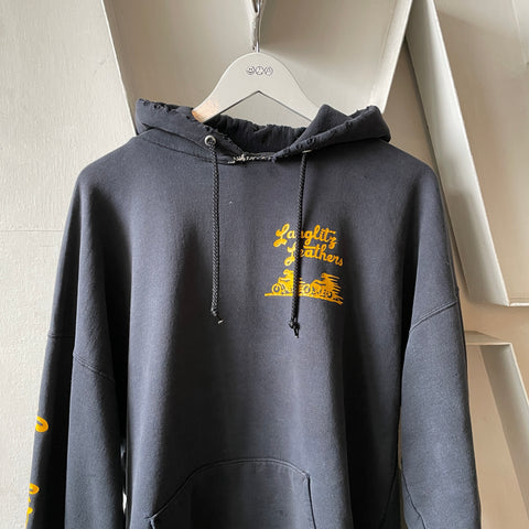 90’s Thrashed Langlitz Hoodie - XL