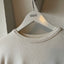 70's White Blank Tee - Large