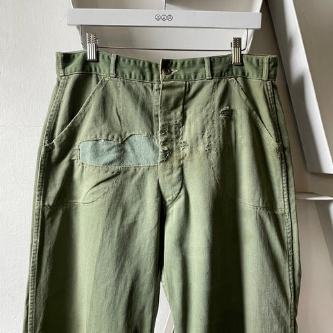 50’s Laurel Wreath Baker Pants - 32” x 30”