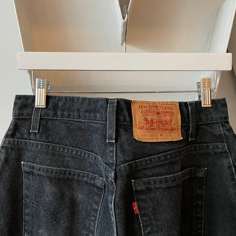 80’s Black Levi’s - 28” x 30”