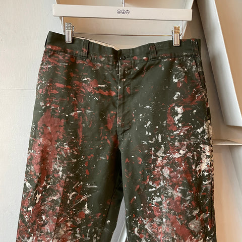 70’s Painted Trousers - 31” x 27”