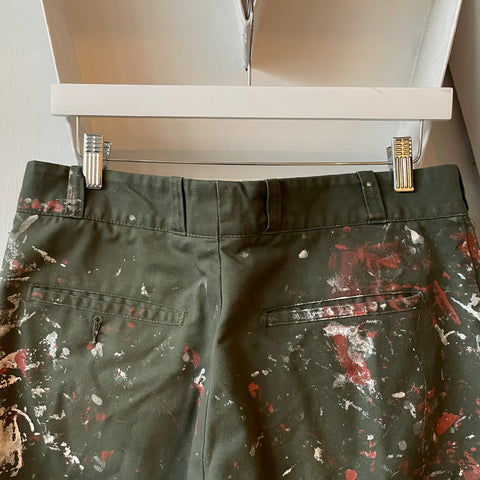 70’s Painted Trousers - 31” x 27”