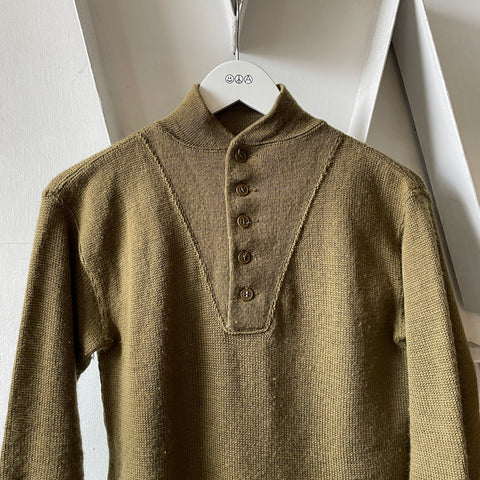 WW2 High-Neck Sweater - Medium