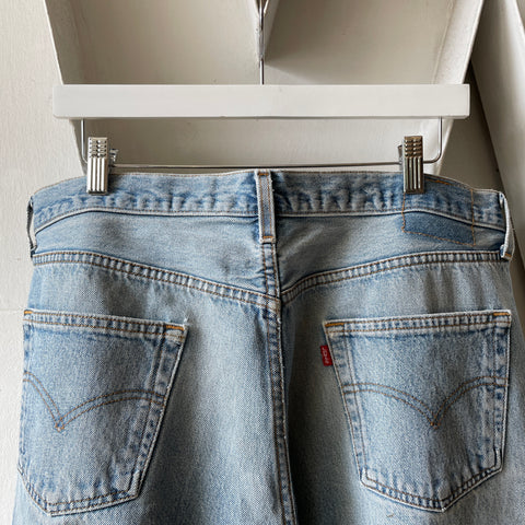 90’s Thrashed Levi's 501 Denim - 36" x 33"
