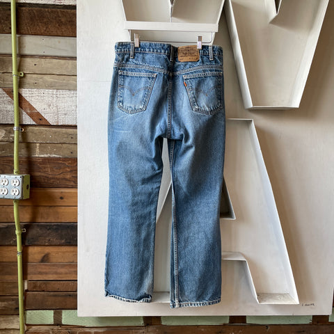 80’s Orange Tab Levi’s 517 - 33” x 28.5”