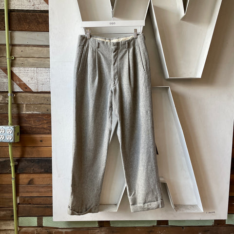 60’s Wool Trousers - 30” x 28”