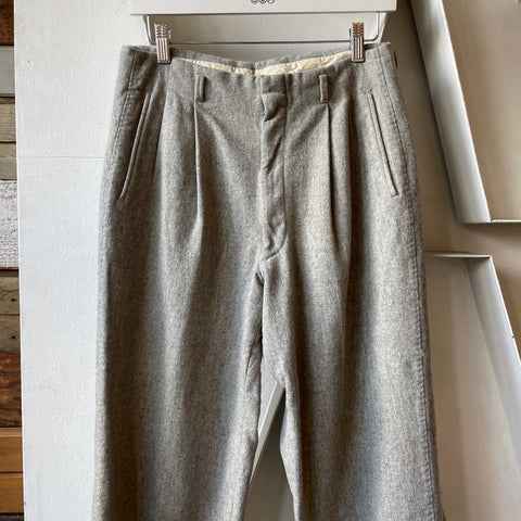 60’s Wool Trousers - 30” x 28”