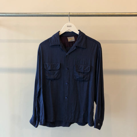 60's Penney’s Towncraft Rayon Shirt - Medium
