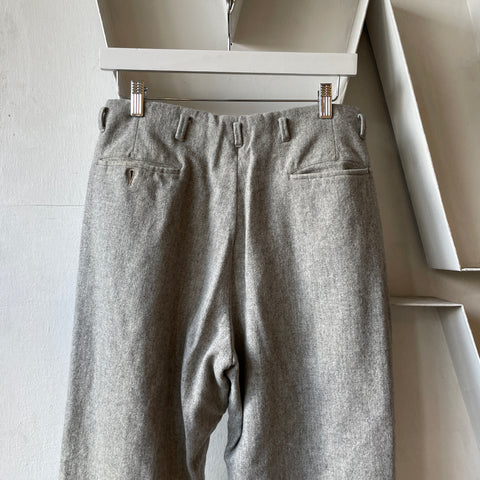 60’s Wool Trousers - 30” x 28”