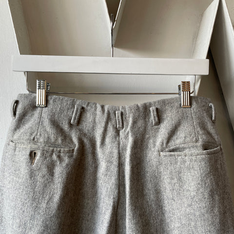 60’s Wool Trousers - 30” x 28”