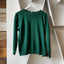 70’s Green Raglan Sweatshirt - Medium
