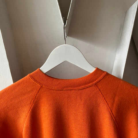 70's Sun-Faded Raglan Sweatshirt - Small