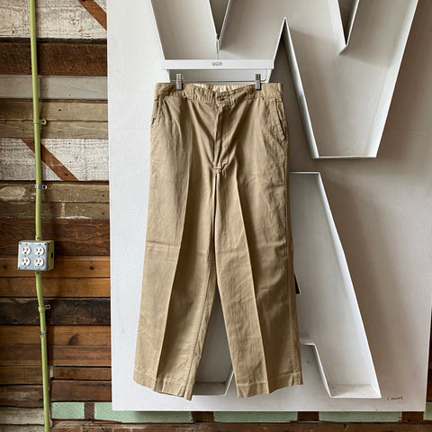 50's Army Khakis - 33” x 28”
