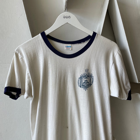 70’s Champion Blue Bar Ringer - Medium