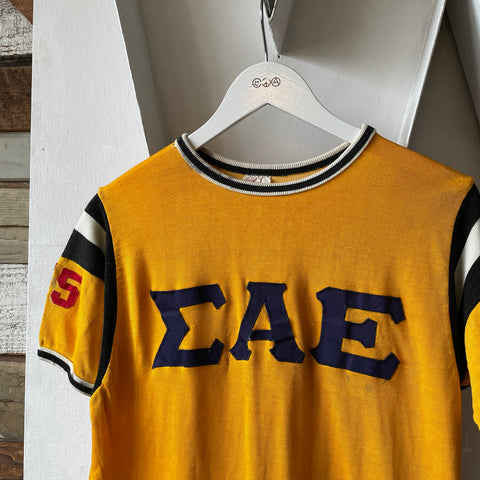 60's Collegiate Jersey Tee - Medium