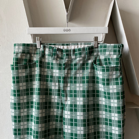 70's Patterned Flares - 38” x 32”