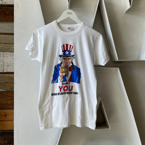 70’s Uncle Sam Deodorant Tee - Small