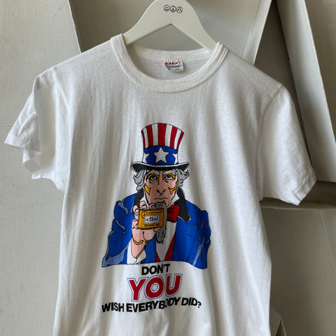 70’s Uncle Sam Deodorant Tee - Small