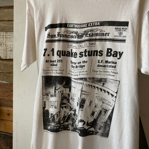 80's San Fransisco Quake Tee - Large