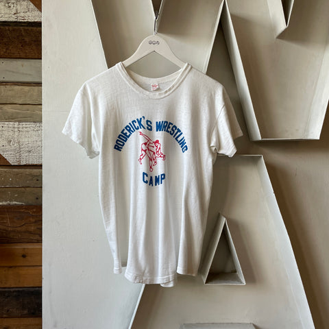 50’s Russell Southern Wrestling Tee - Large