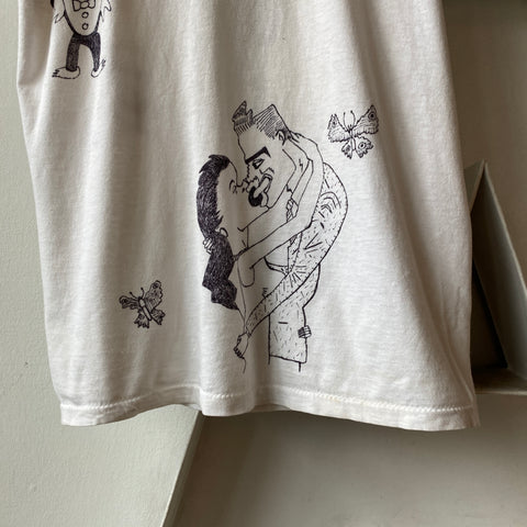 80's Hand Drawn Tee - Large