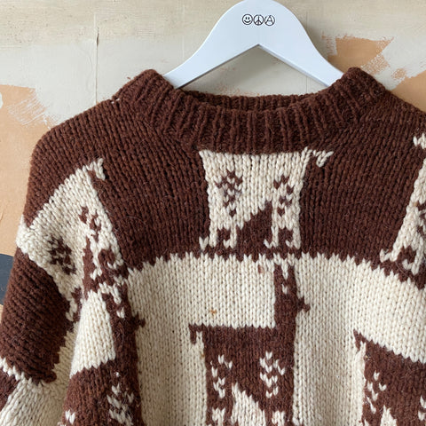 Llama Sweater - Large