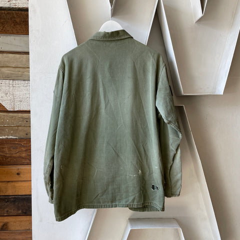 60’s OG-107 Air Force Button Up - Large