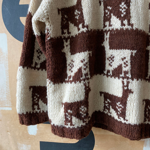 Llama Sweater - Large
