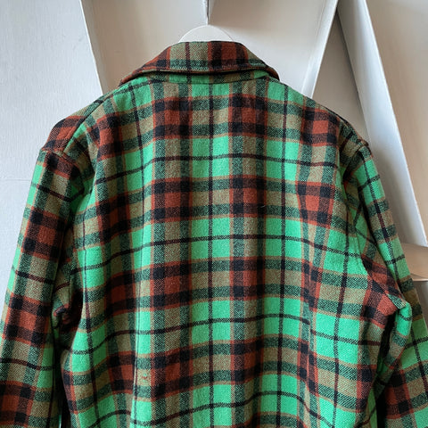60’s Jay Mac Wool Flannel - Large