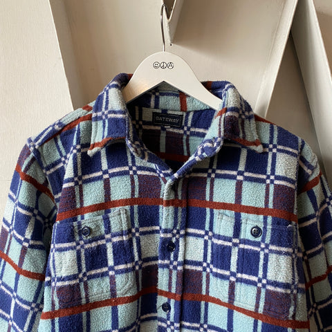 60's Heavy Cotton Flannel - Large