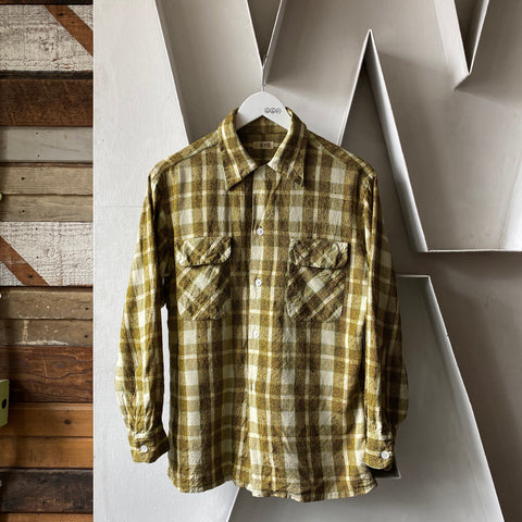 50's Japanese Flannel - Medium