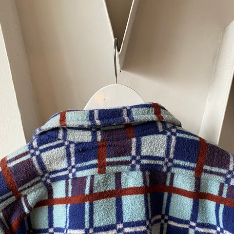 60's Heavy Cotton Flannel - Large