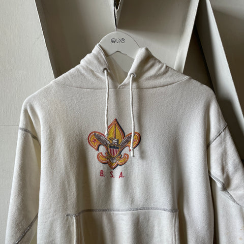 70’s White BSA Hoodie - Small