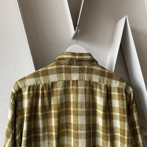 50's Japanese Flannel - Medium