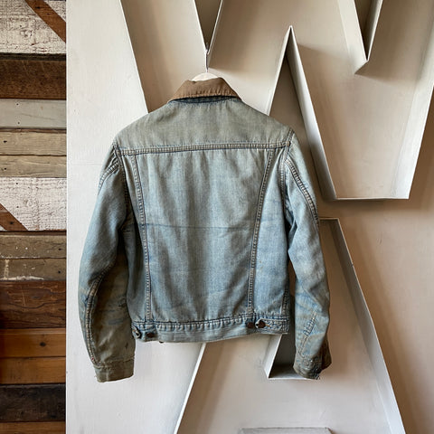70’s Roebucks Lined Denim Jacket - Medium