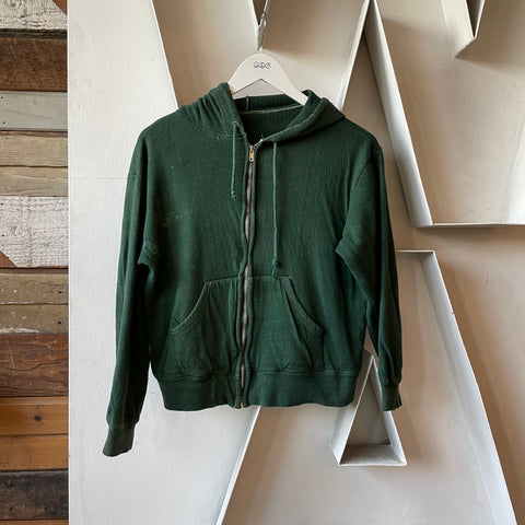 60’s Thermal Lined Zip Hoodie - XS