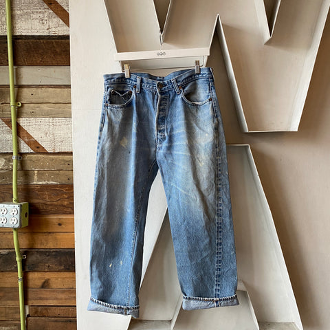 80's Levi’s Redline 501s - 34” x 28”