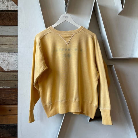 40’s Freedom Sleeve Single V Crewneck - Large