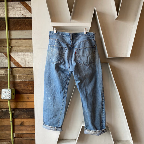 80's Levi’s Redline 501s - 34” x 28”