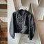 70's Cropped Quilted Jacket - Medium